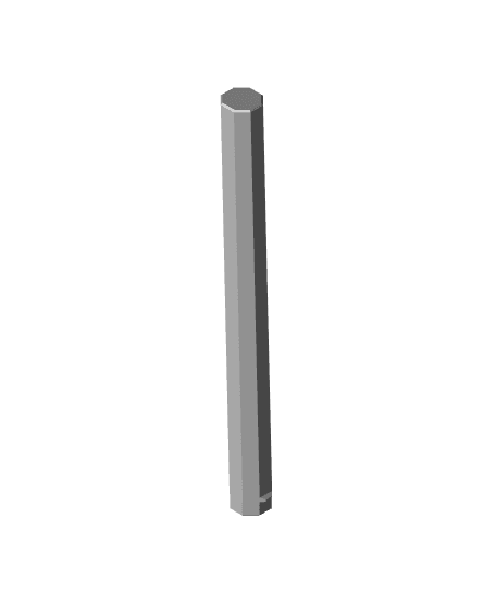 150 mm Peg (Bolt-Locked Insert) 3d model