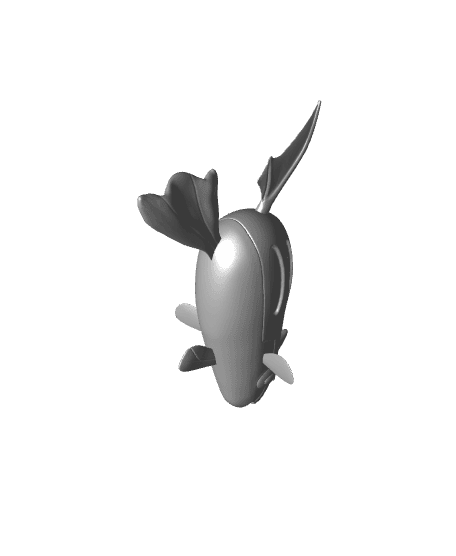 Pokemon Remoraid #223 - Optimized for 3D Printing 3d model