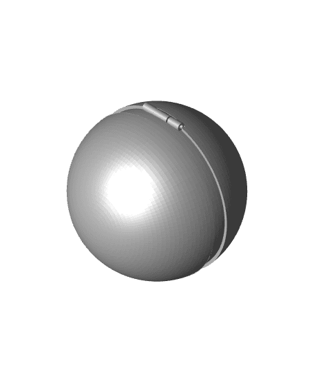Love Ball Pokeball - Fan Art 3d model