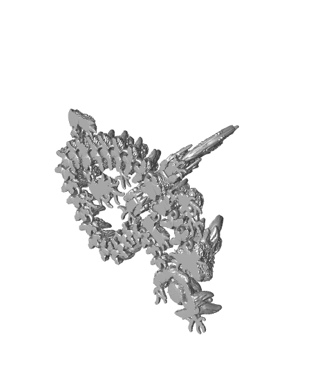 Infested Dragon 3d model