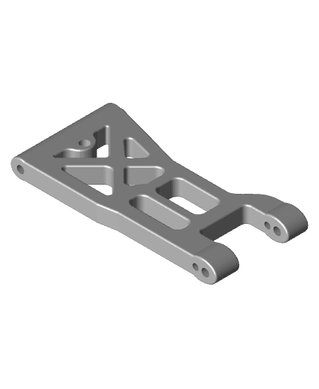Rear lower suspension arm for RC car 3d model