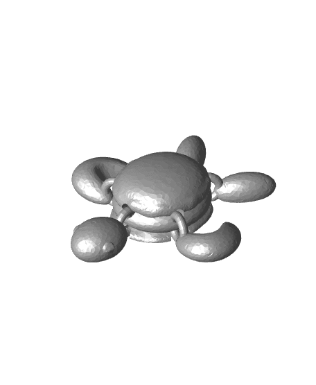 Mac the macaron turtle 3d model