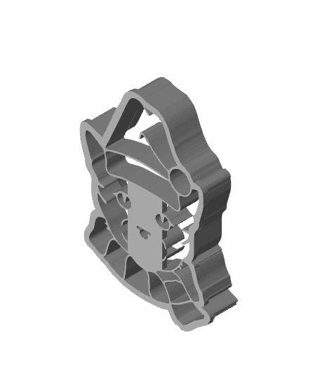 Christmas Cookie Cutter, Biscuit Cutter 3d model