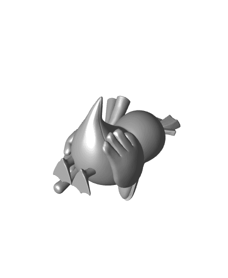Pokemon Farfetchd #83 - Optimized for 3D Printing 3d model