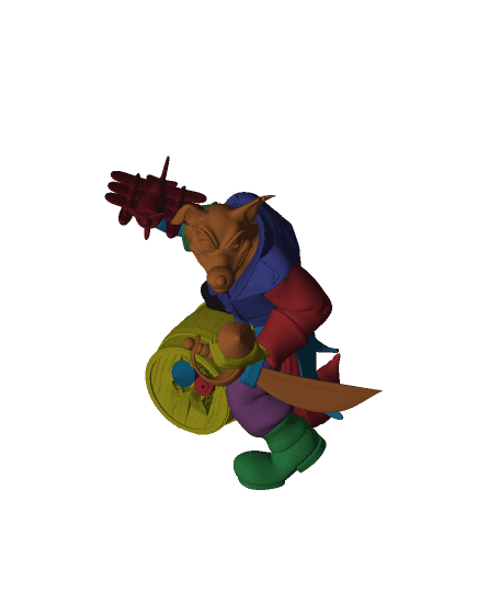 Don Karnage by PixelandPlastic full viewable 3d model