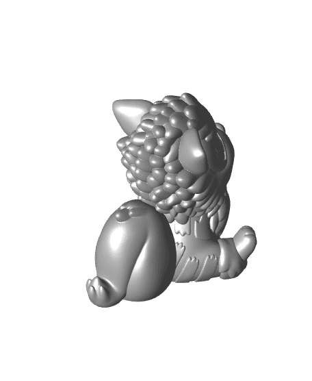 Chibi Arcanine (Easy Print No Supports) 3d model