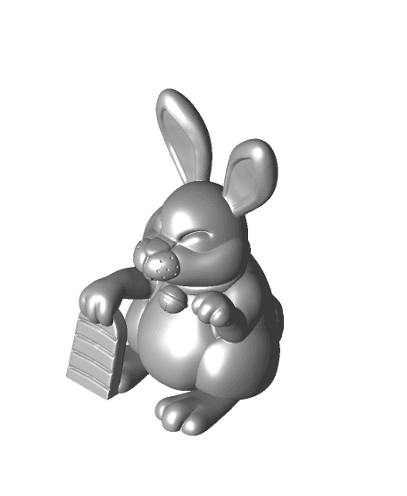  Maneki Usagi (Lucky Bunny)  3d model