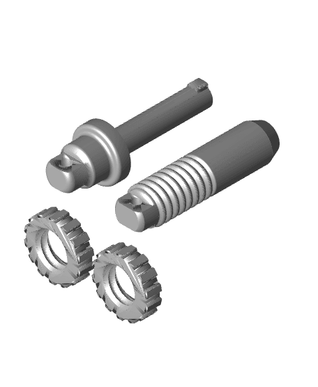 Coilover Keychain - FREE 3d model