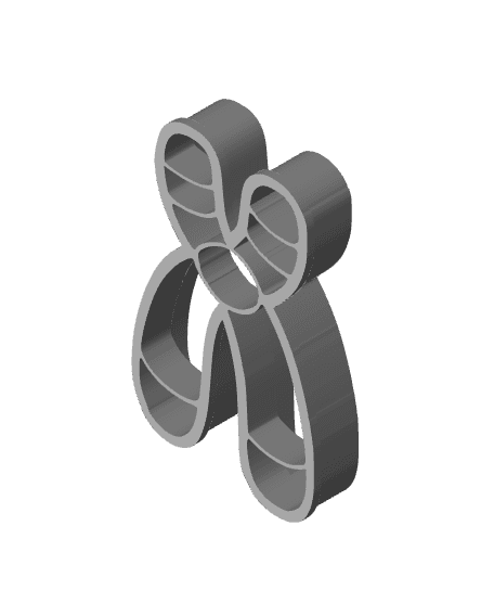 Chrosome Cookie Cutter, Biscuit Cutter 3d model