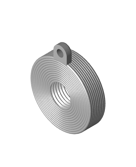 Filament Spool Keychain 3d model