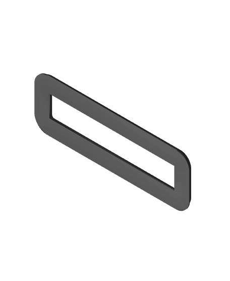 1964 Dodge Reverse & Taillight Gasket 3d model