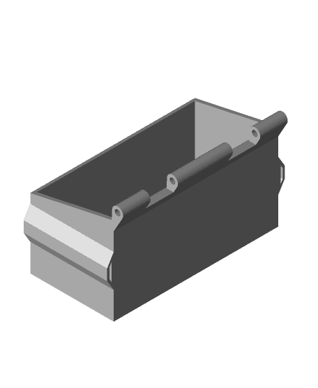 Micro SD Card Holder (Mini Dumpster) 3d model