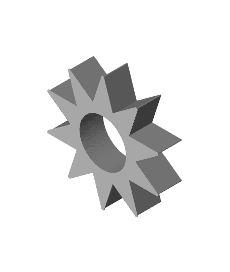 Sun, nestable box (v2) 3d model