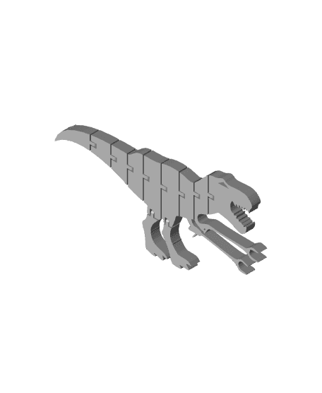 Flexi T-Rex Unstoppable 3d model