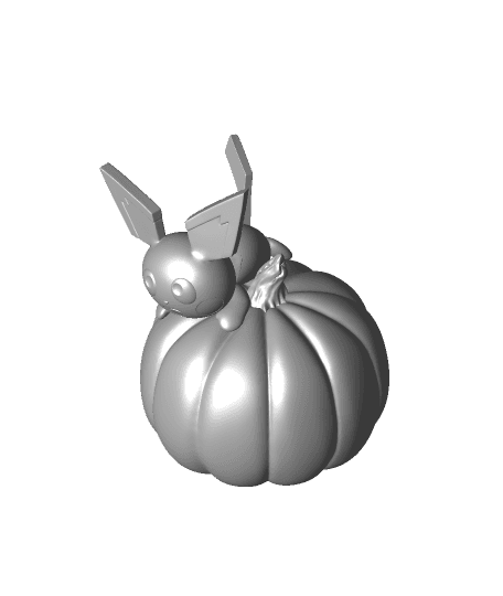 Pichu Pumpkin 3d model