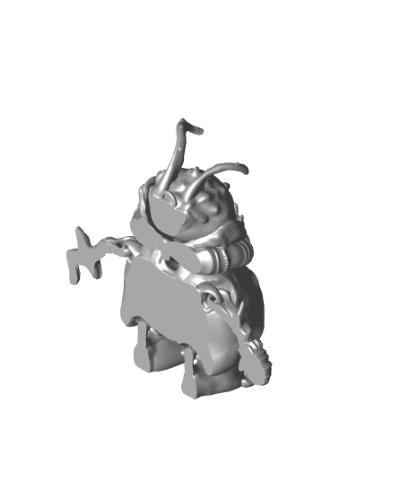 Monster Snowman 3d model
