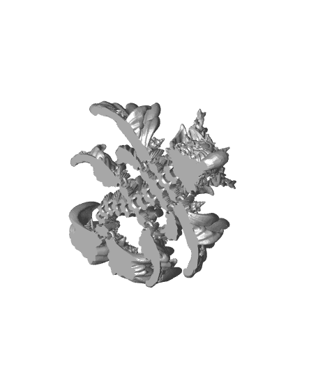 Baby Coral Dragon 3d model