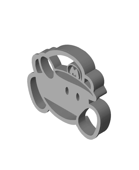 Mario Cookie Cutter, Biscuit Cutter 3d model