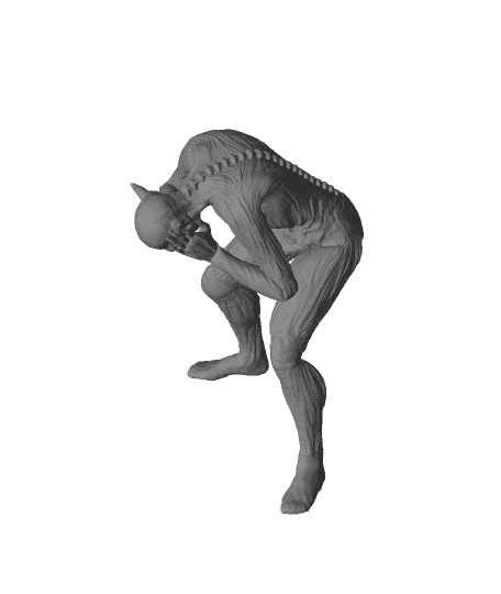 Demon agonizing 2  (Unreal Engine 5) Project Model 3d model