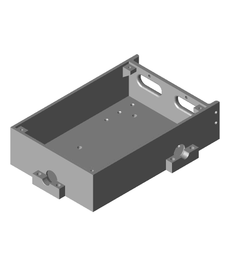 Huanyang VFD Line Filter Enclosure / Extension Box With Strain Relief 3d model