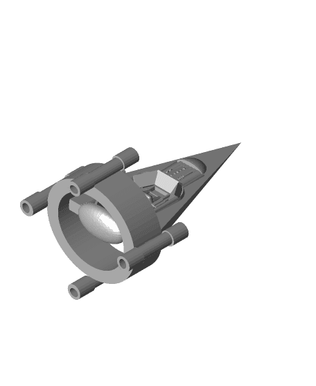 Scientific Exploration Vessel 3d model