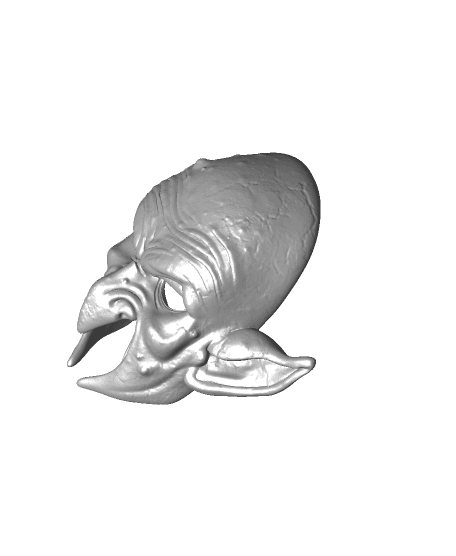 Goblin Mask -"Goblin" (Sculptober Day 9) 3d model