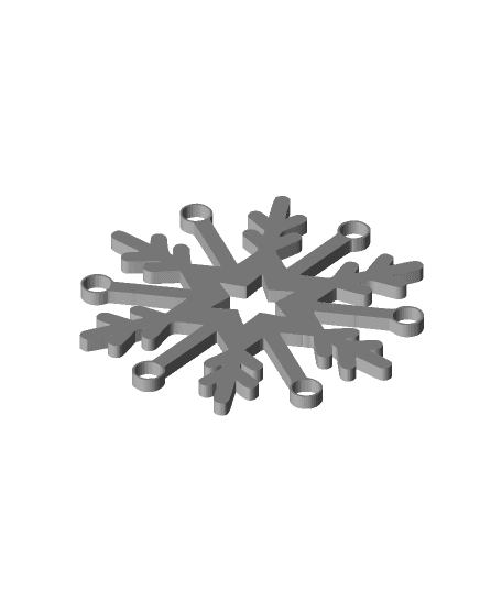 Snowflake 3d model