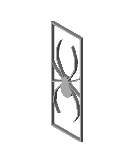 Spider Bookmark 3d model