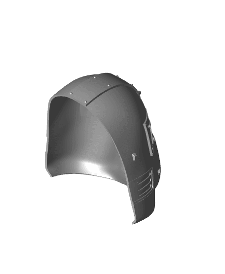 T-51 Power Armor Helmet 3D Printer File STL 3d model