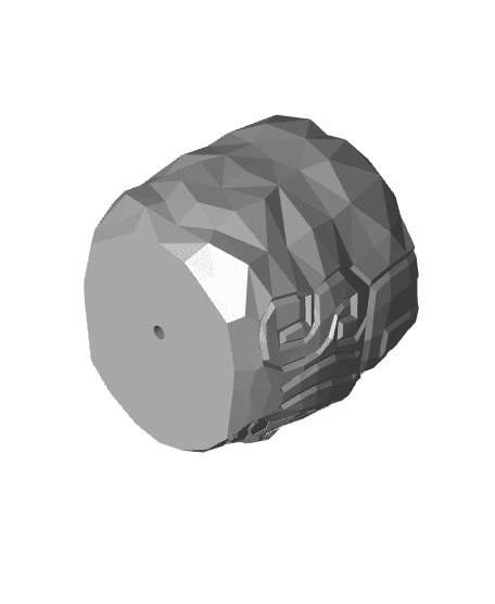 LOW POLY POT 1 - CHAVIN CULTURE 3d model