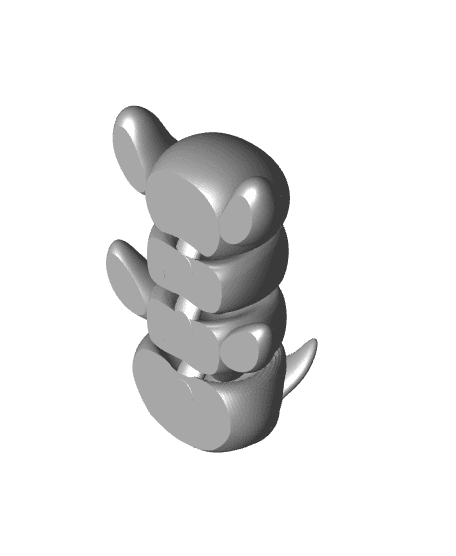 Articulated Owl Bear (Baldur's Gate) - UnicornicNZ 3d model