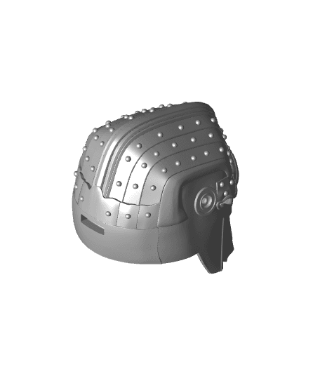 Samurai Mandalorian Helmet 3D Print File STL 3d model