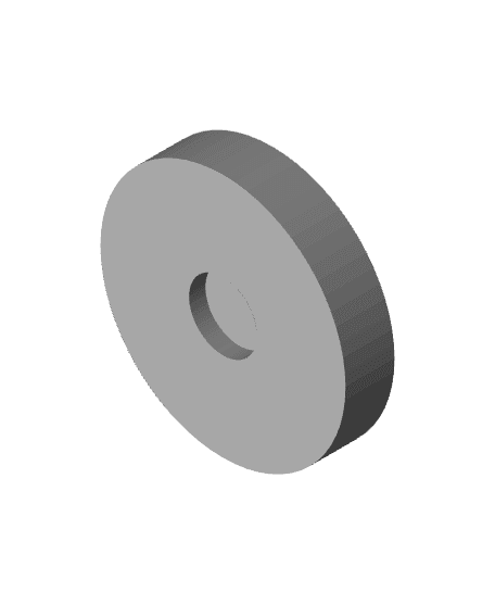 Circular refrigerator magnets  3d model