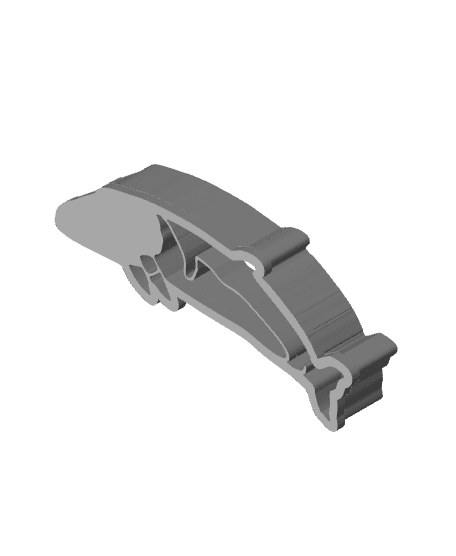 Fish Cookie Cutter, Biscuit Cutter 3d model