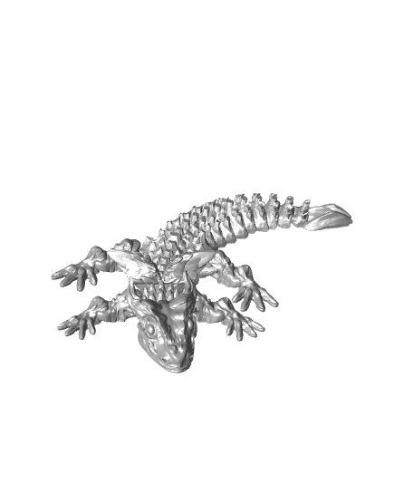 Glorious Baby Dragon - Articulated - Print in Place - No Supports - Flexible - Fantasy 3d model