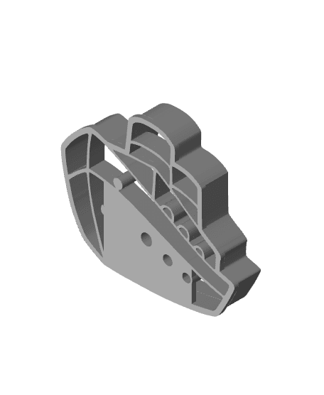 Ship Cookie Cutter, Biscuit Cutter 3d model