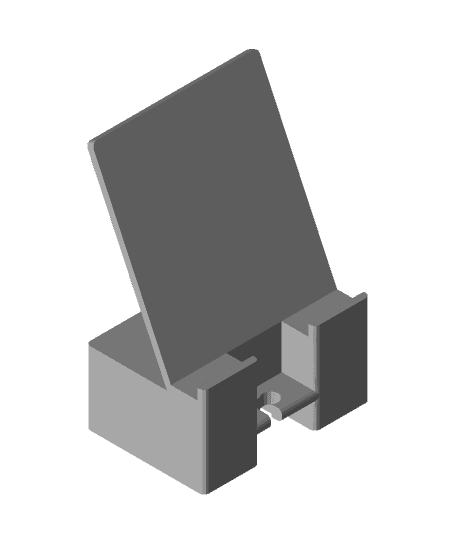 Phone Charger Stand 3d model