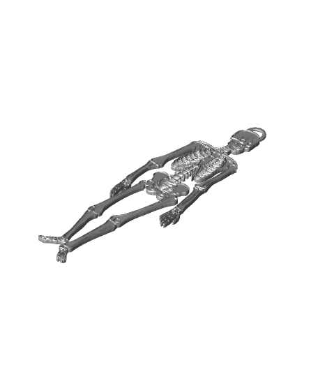 Skeleton_With_Loop_Colored_PrintStart3D.3mf 3d model