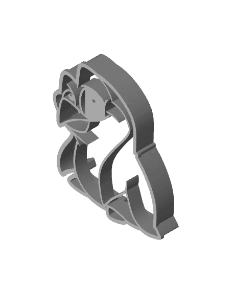 Penguin Cookie Cutter, Biscuit Cutter 3d model