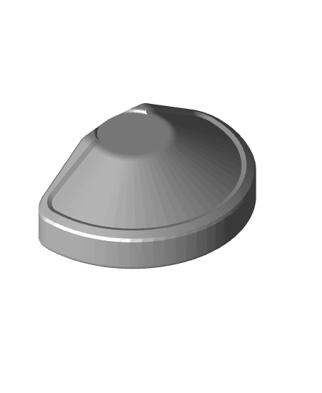 Single Crown 42mm Clearance Sweep, 180 degree  3d model