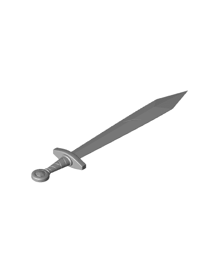 SWORD OF THE HERO FROM ZELDA TEARS OF THE KINGDOM 3d model