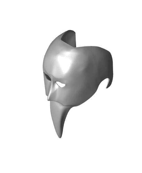 3D Mysterious DD Mask 3d model