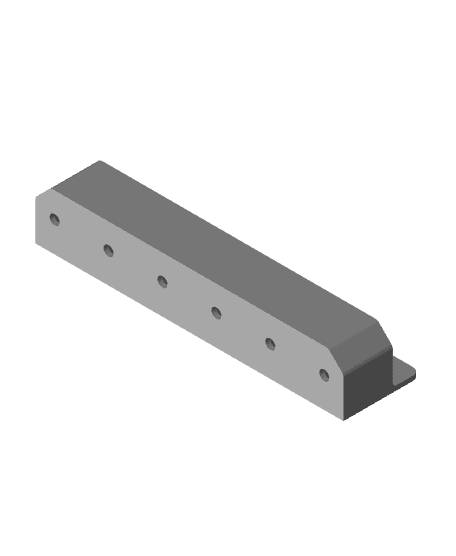 Screwdriver Wall Storage 3d model