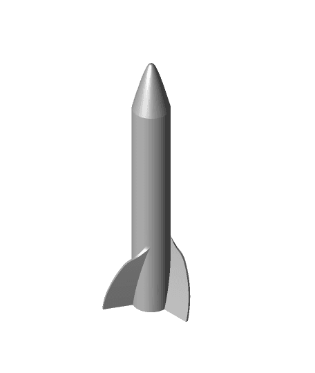 Stomp Rocket (Flexible Plunger) 3d model