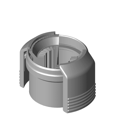 LPE Exhaust Quick Release and Mounting System 3d model