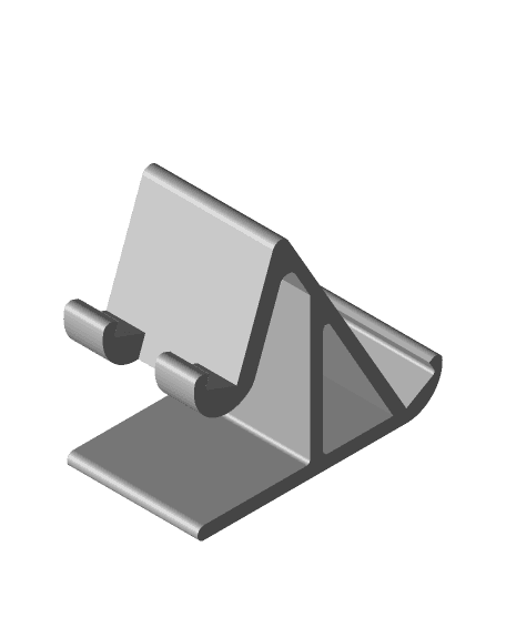 2 Way Phone Stand 3d model