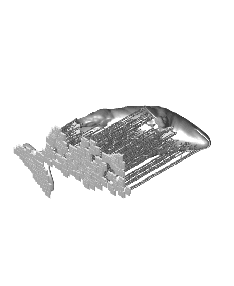 Akhlut Pod - Tabletop Miniature (Pre-Supported) 3d model