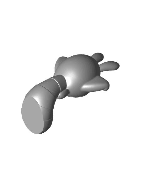 Sentret (Easy Print No Supports) 3d model