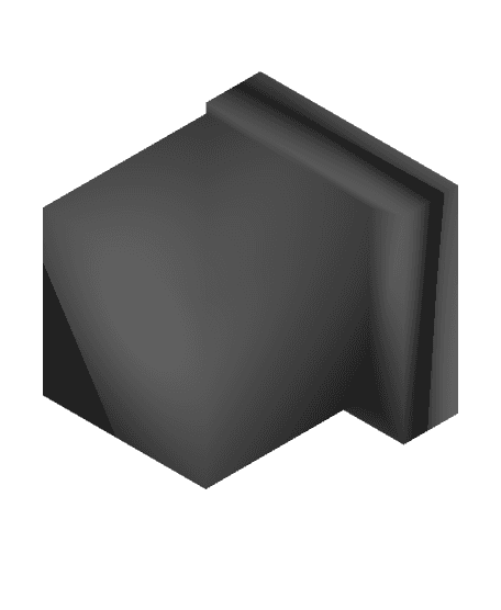 Letter Board - with Feet & Umlaut 3d model