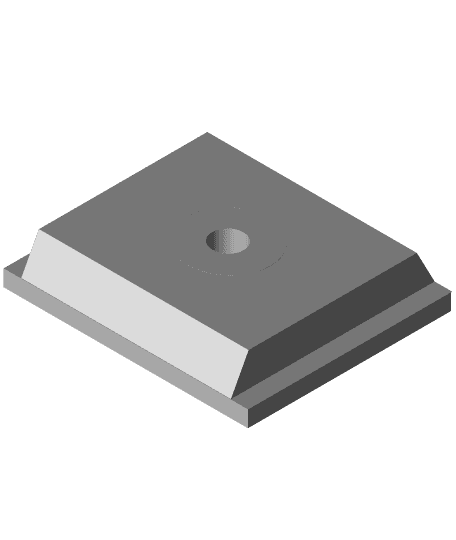Velbon D450, D500 Tripod Quick Release mount 3d model